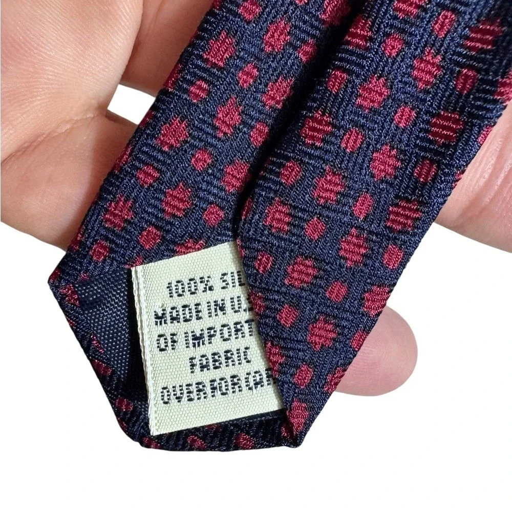 Gap Silk Tie Quiet Luxury Old Money Formal Blue Red Professional Career Preppy‎